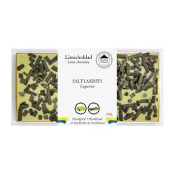 Pralinhuset - Limechoklad - Saltlakrits