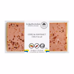 Pralinhuset - Jordgubbschoklad - Chili & Havssalt