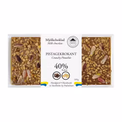 Pralinhuset - 40% Kakao - Pistagekrokant