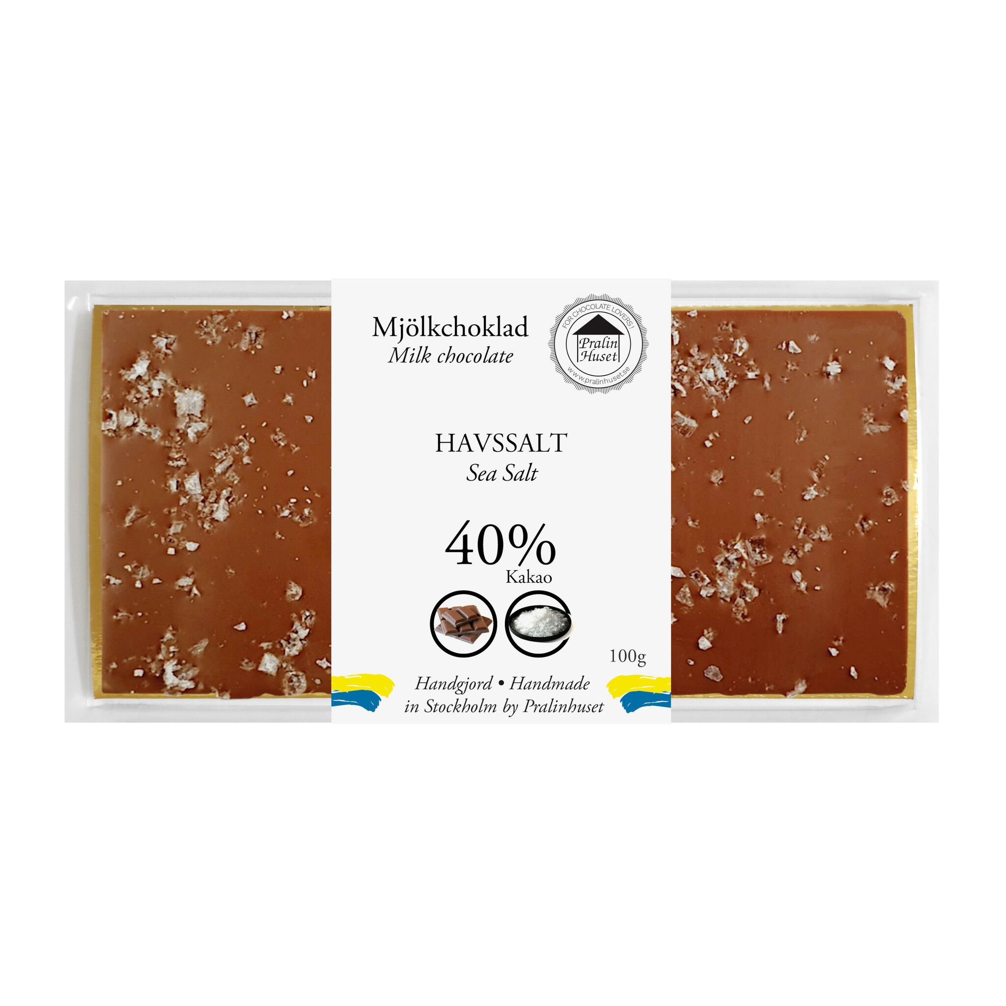 Pralinhuset - 40% Kakao - Havssalt