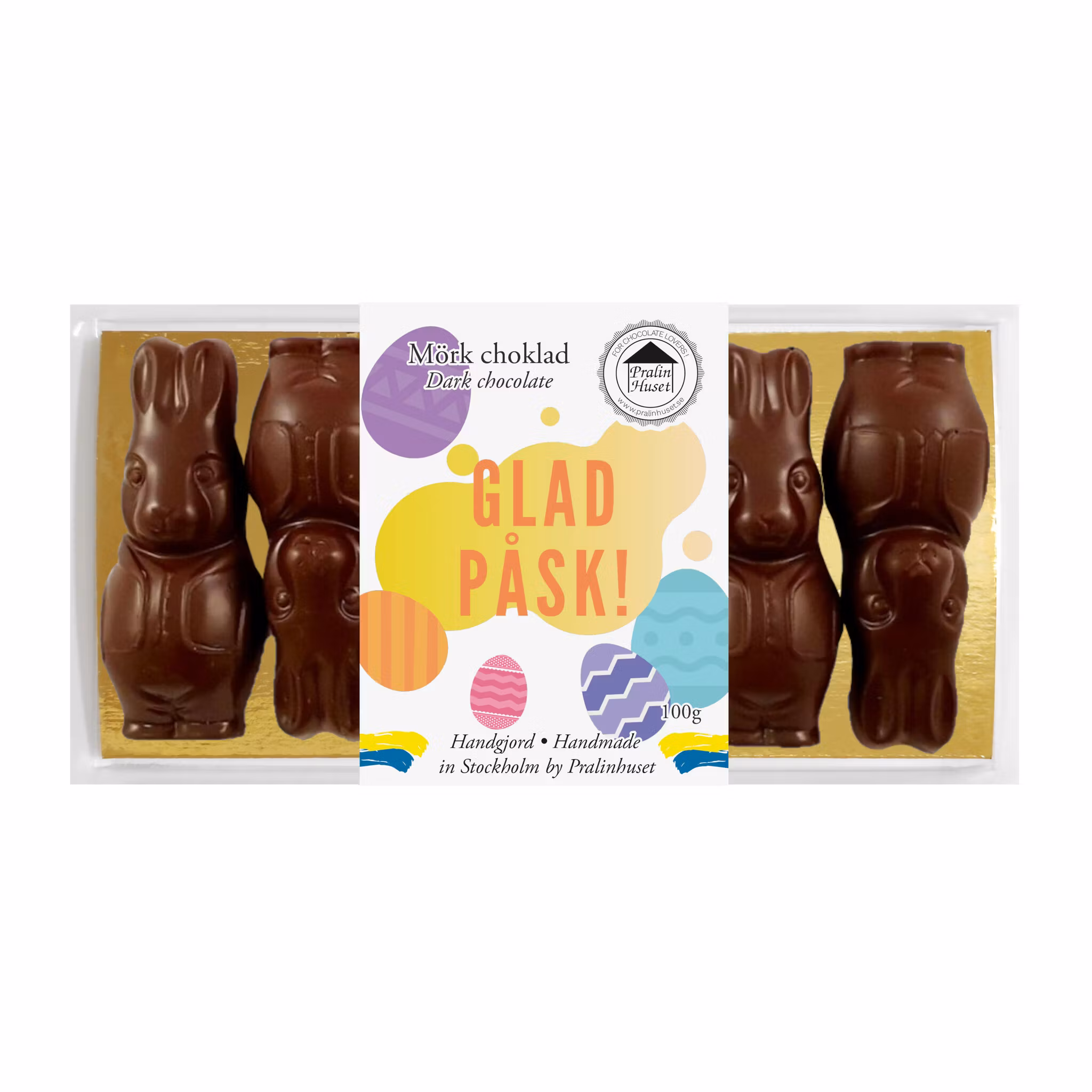 Pralinhuset - 70% Kakao - Påskharar