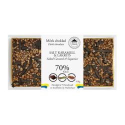 Pralinhuset - 70% Kakao - Lakrits & Salt Karamell
