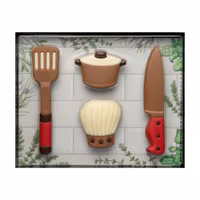 Chokladfigur - Cooking Set - 125g