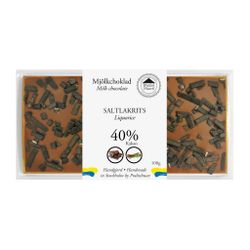 Pralinhuset - 40% Kakao - Saltlakrits