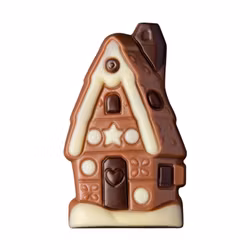 Julfigur -  Winter Tale - Gingerbread House - Mjölkchoklad