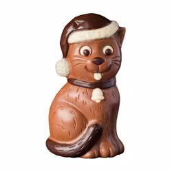 Chokladfigur - Winter Cat - 75g
