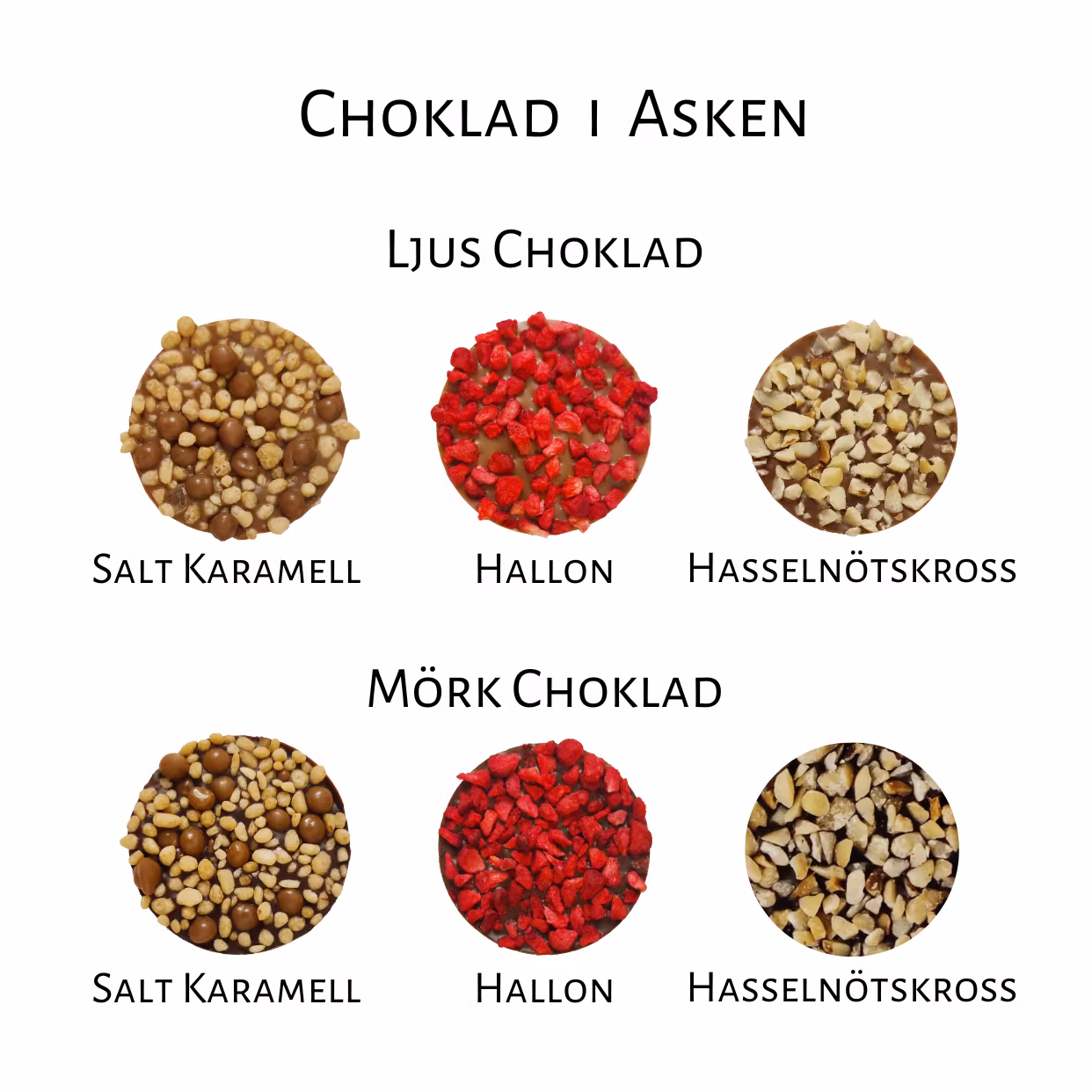 Pralinhuset - Choklad Mums - 635g