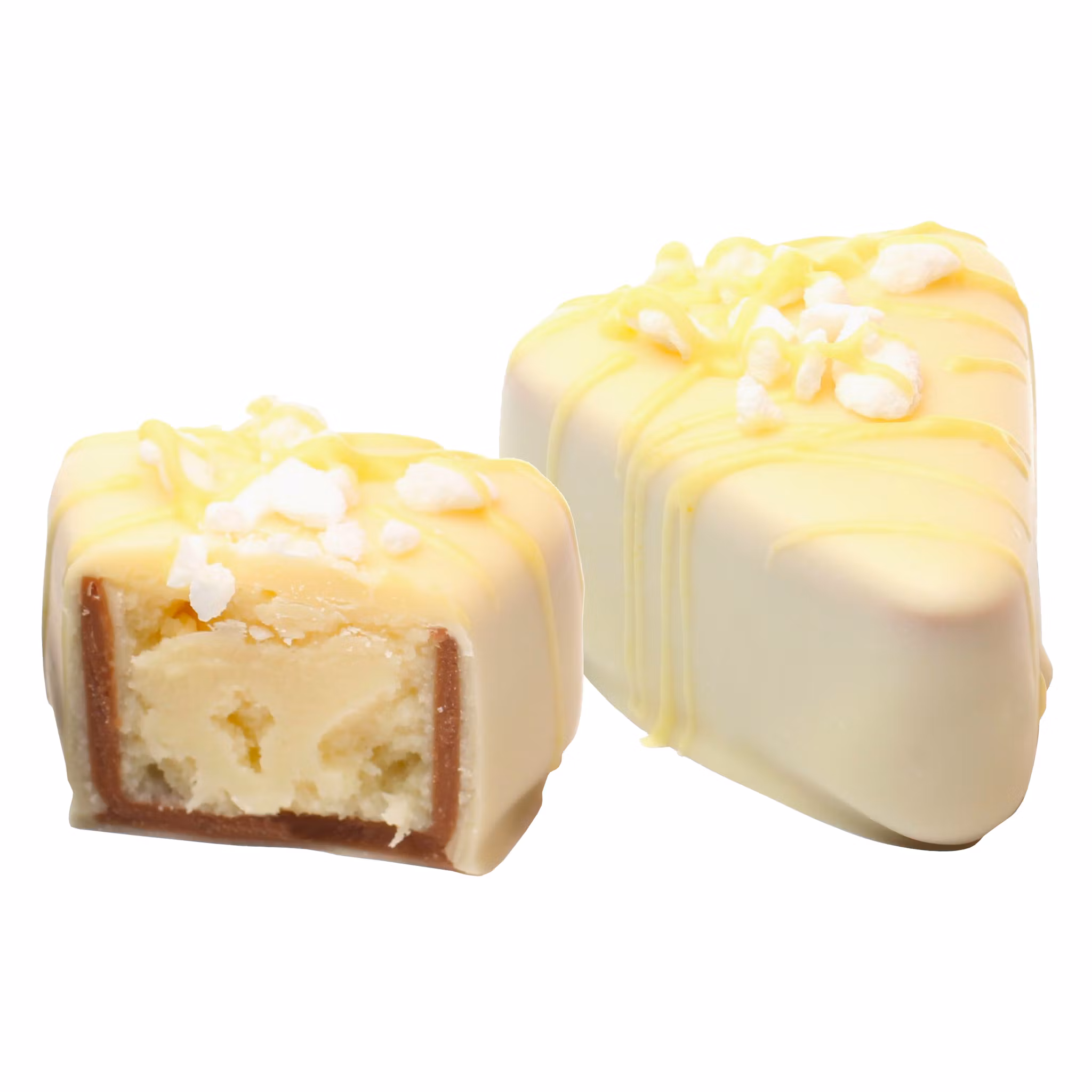 Pralin & Tryffel - Lemon Cheesecake Slice