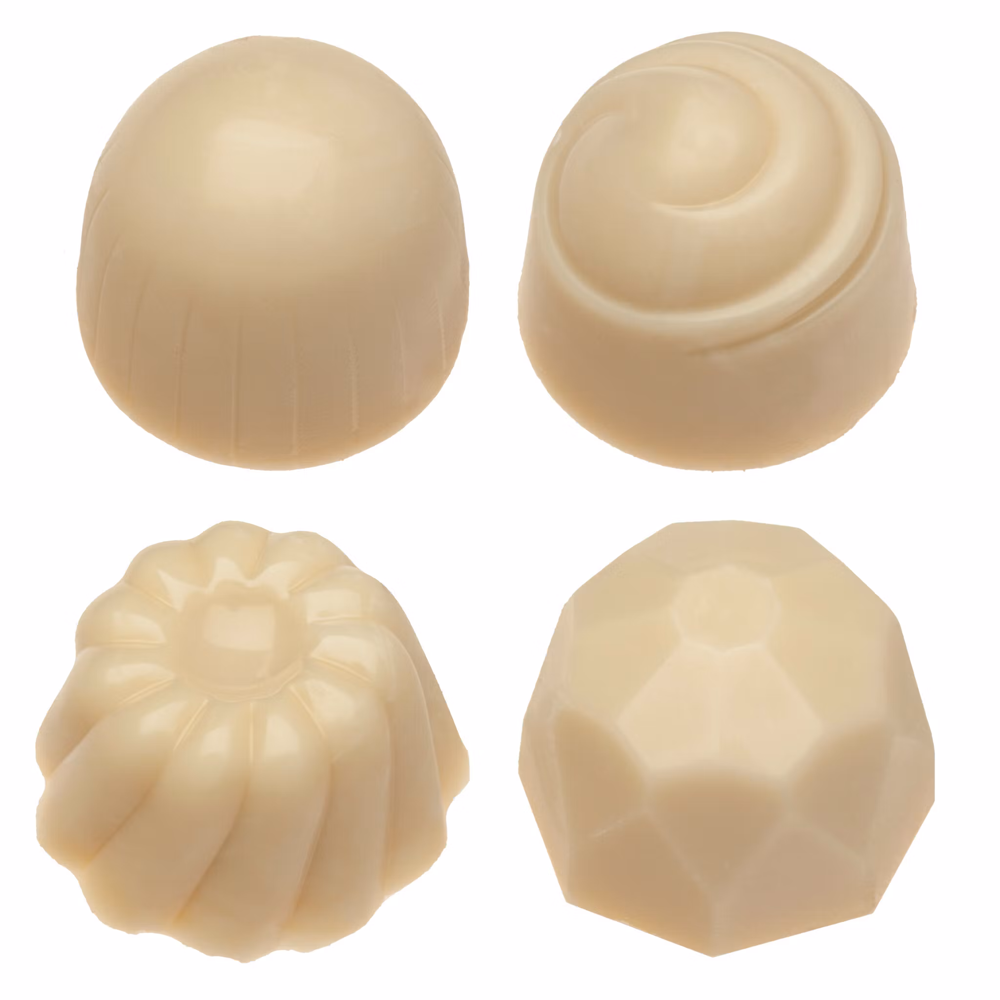 Pralin & Tryffel - White Delight - Hasselnötter & Nougat - Utan Tillsatt Socker