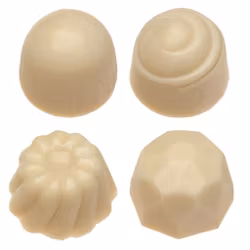 Pralin & Tryffel - White Delight - Hasselnötter & Nougat - Utan Tillsatt Socker