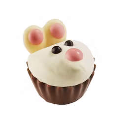 Pralin & Tryffel - Mouse Cupcake - Mandelkräm & Vit Choklad