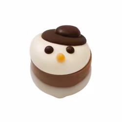 Julpralin - Snögubbe - Vaniljkräm