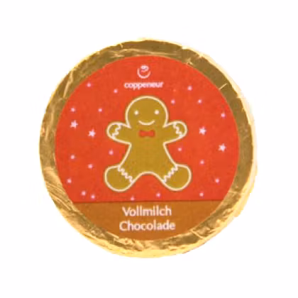 Julmynt - Gingerbread - Mjölkchoklad