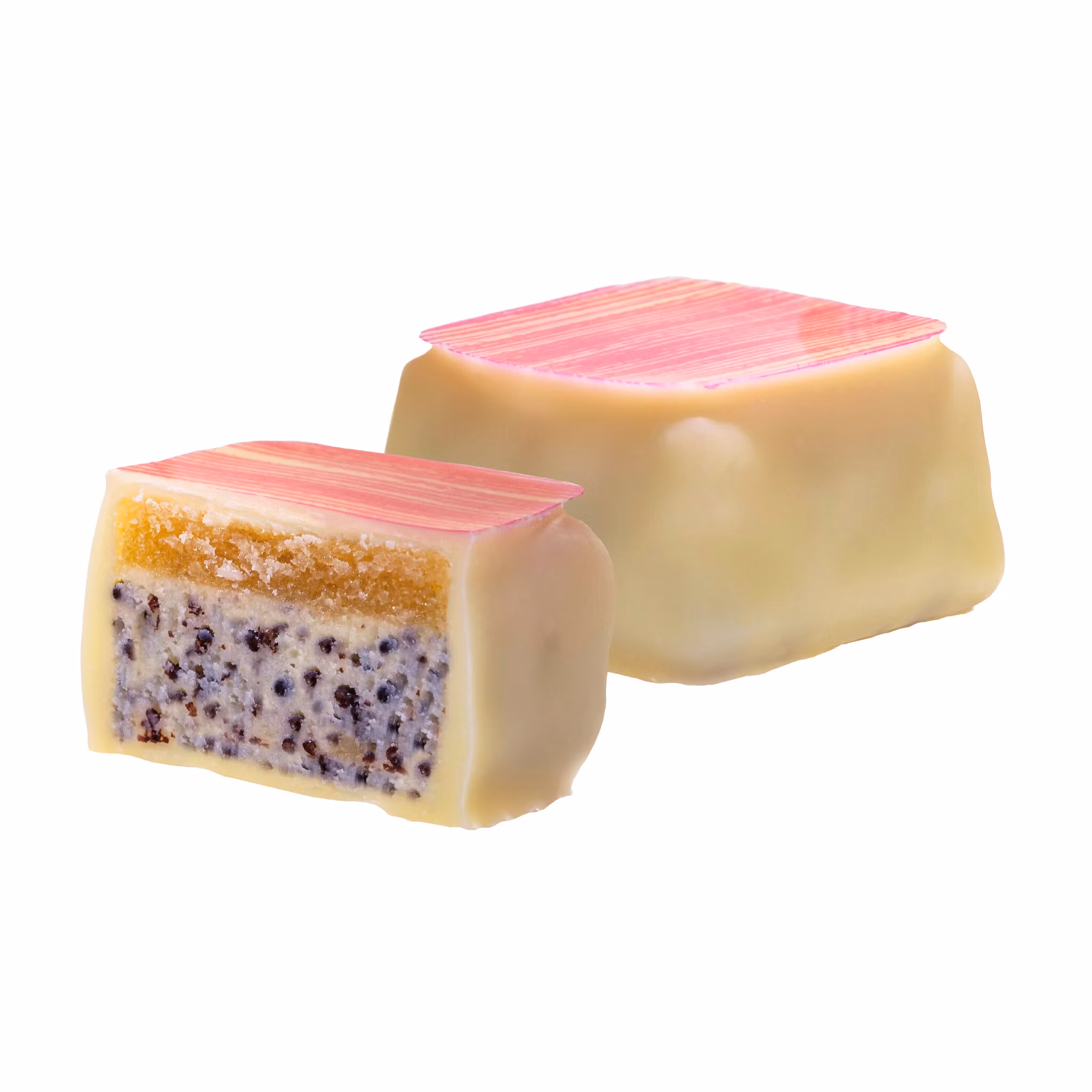 Pralin & Tryffel - Pink Poppy - Marsipan & Ganache med Vallmofrön
