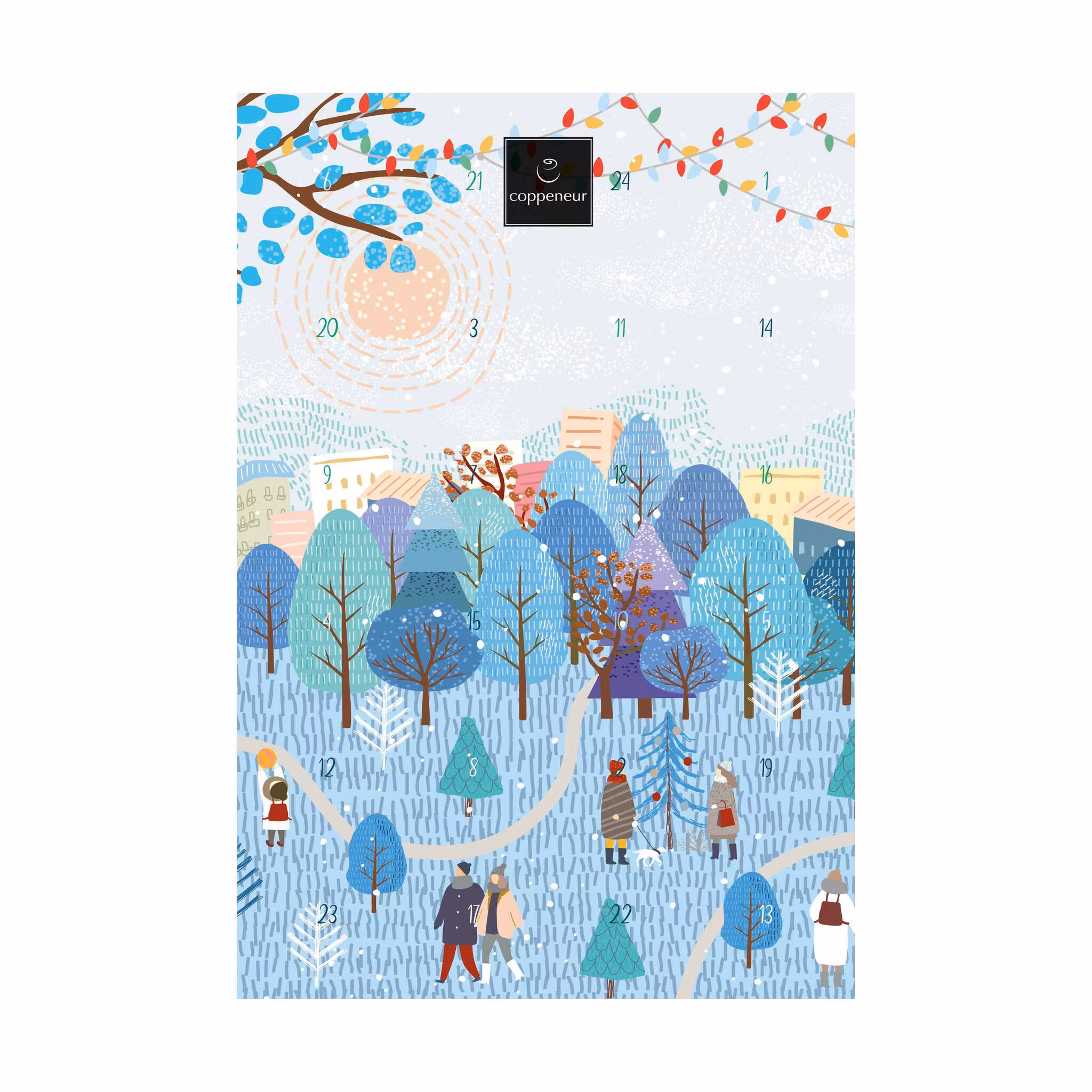 Julkalender - Vinterdröm - Vegan