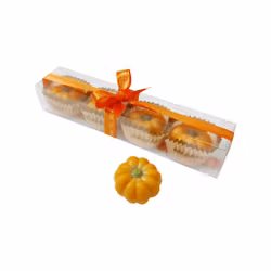 Pralinhuset - Halloweenstång - Pumpor - 4 bitar