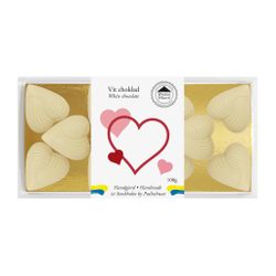 Pralinhuset - Vit Choklad - Small Hearts