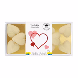 Pralinhuset - Vit Choklad - Small Hearts