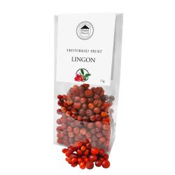 Pralinhuset - Frystorkad Frukt - Lingon