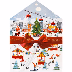 Julkalender - Fjällen - Praliner & Tryfflar