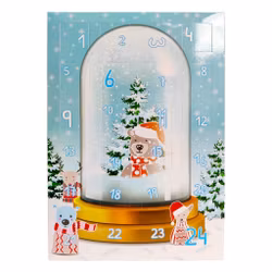 Julkalender - Snöglob - Praliner & Tryfflar