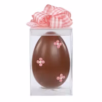 Chokladfigur - Påskgåva Rosa - 100 gram