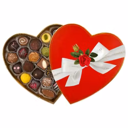 Pralinhuset - Love - Röd Hjärtask - 300g