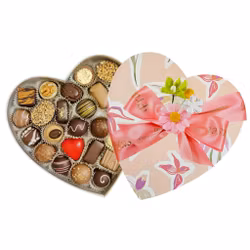 Pralinhuset - Hjärtask Romantik - 300g