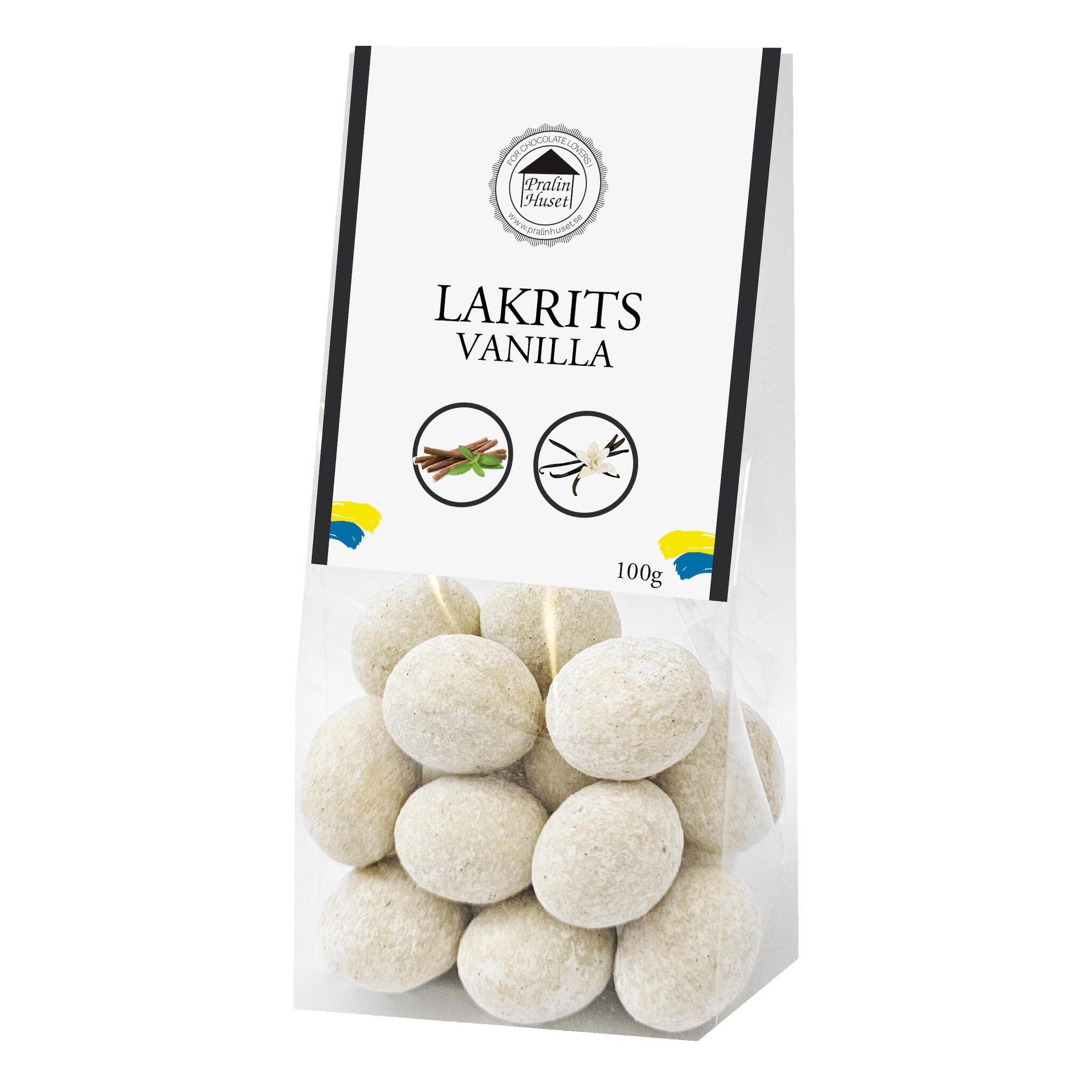 Pralinhuset - Lakritspåse – Vanilj