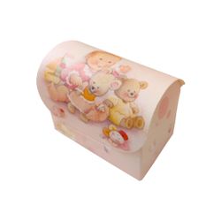 Pralinhuset - Dopask Rosa - 2 Bitar