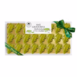 Pralinhuset Ask - Små Grodorna - Vit Choklad & Mjölkchoklad