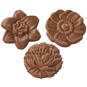 Pralinhuset - Chokladblommor Ljus - Utan tillsatt socker