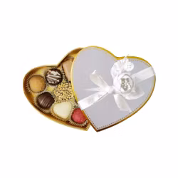 Pralinhuset - Sweetheart - Hjärtask Lila - 135g