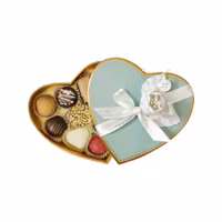 Pralinhuset - Sweetheart - Hjärtask Blå - 135g