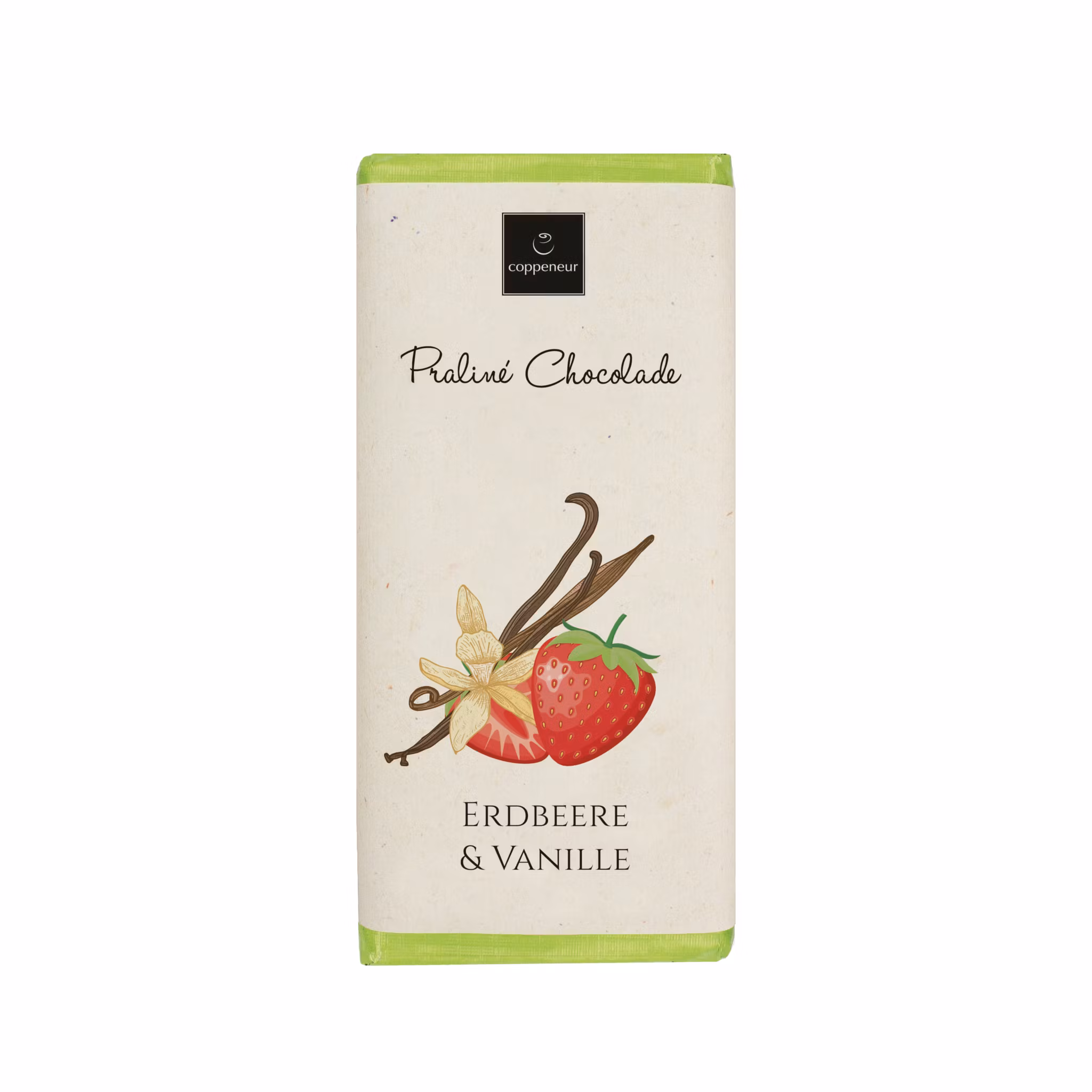 Chokladkaka - Vit Choklad - Jordgubb & Vaniljganache