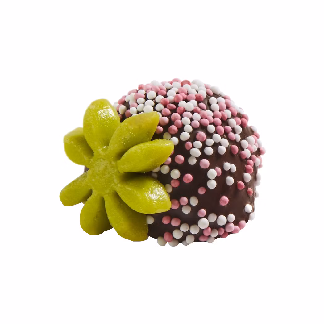 Pralin & Tryffel - Lovebite med Strössel - Marsipan & Choklad