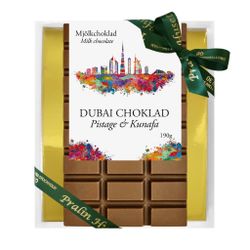 Pralinhuset - 40% Kakao - Dubai Choklad - Krämig Pistage & Kunafa