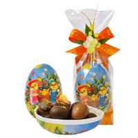 Pralinhuset - Klassiskt Påskägg - Vegan - 150 gram