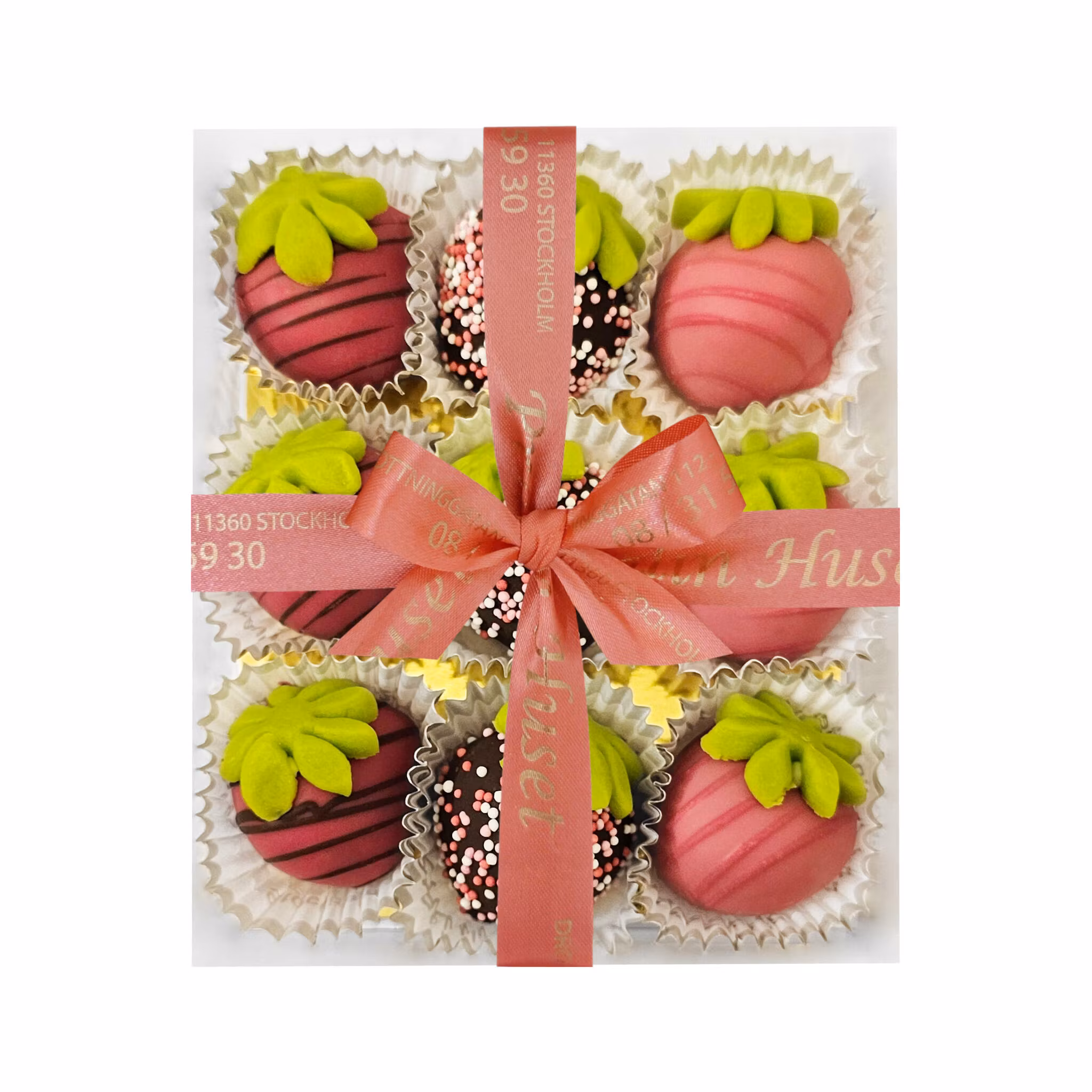 Pralinhuset - Lovebite Ask - Marsipan & Choklad