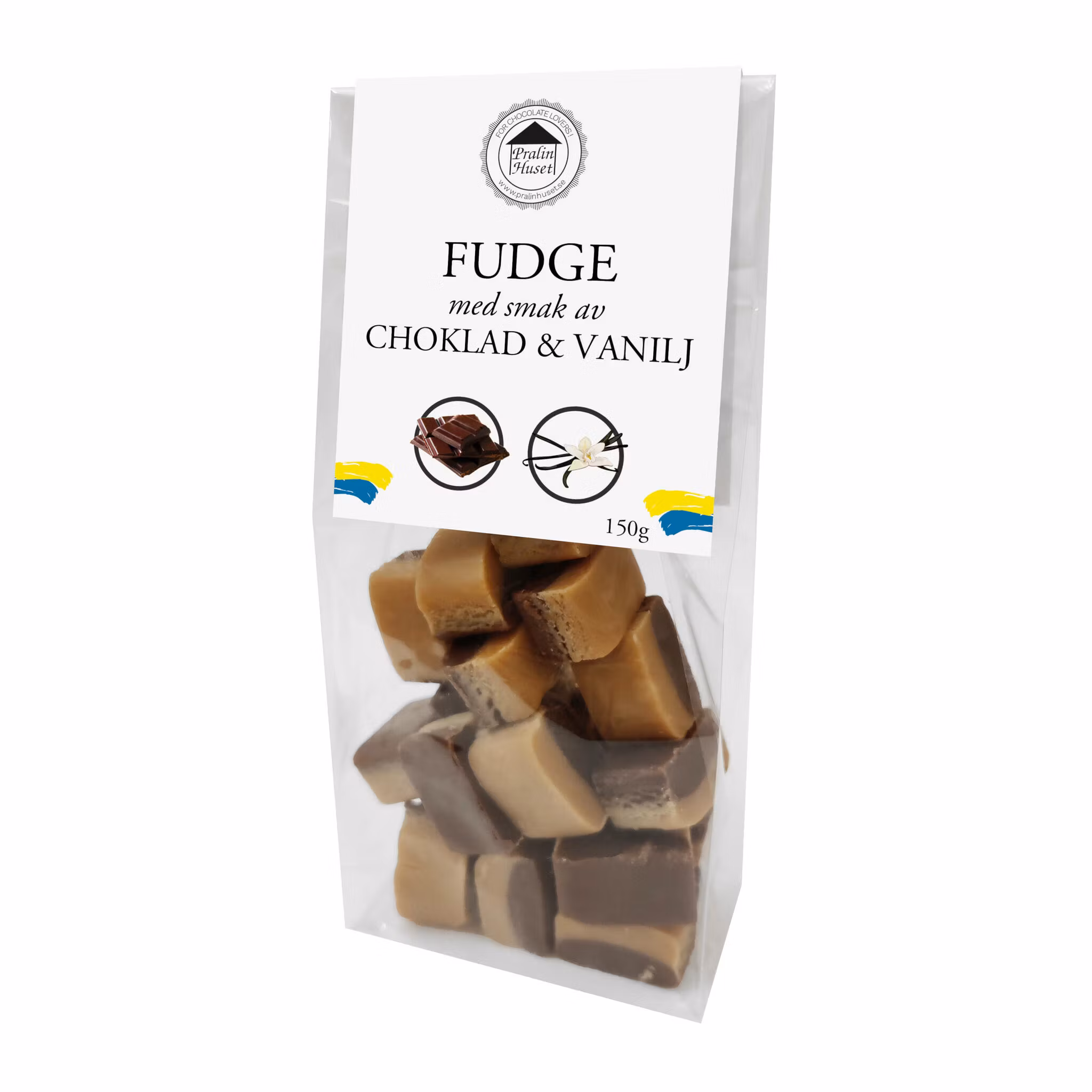 Pralinhuset - Fudge - Vanilj & Choklad