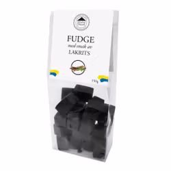 Pralinhuset - Fudge - Lakrits