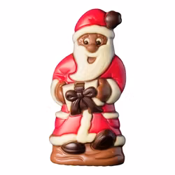 Chokladfigur - Tomten med Present - 100g