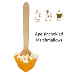 Pralinhuset - Drickchoklad - Apelsinchoklad - Marshmallows
