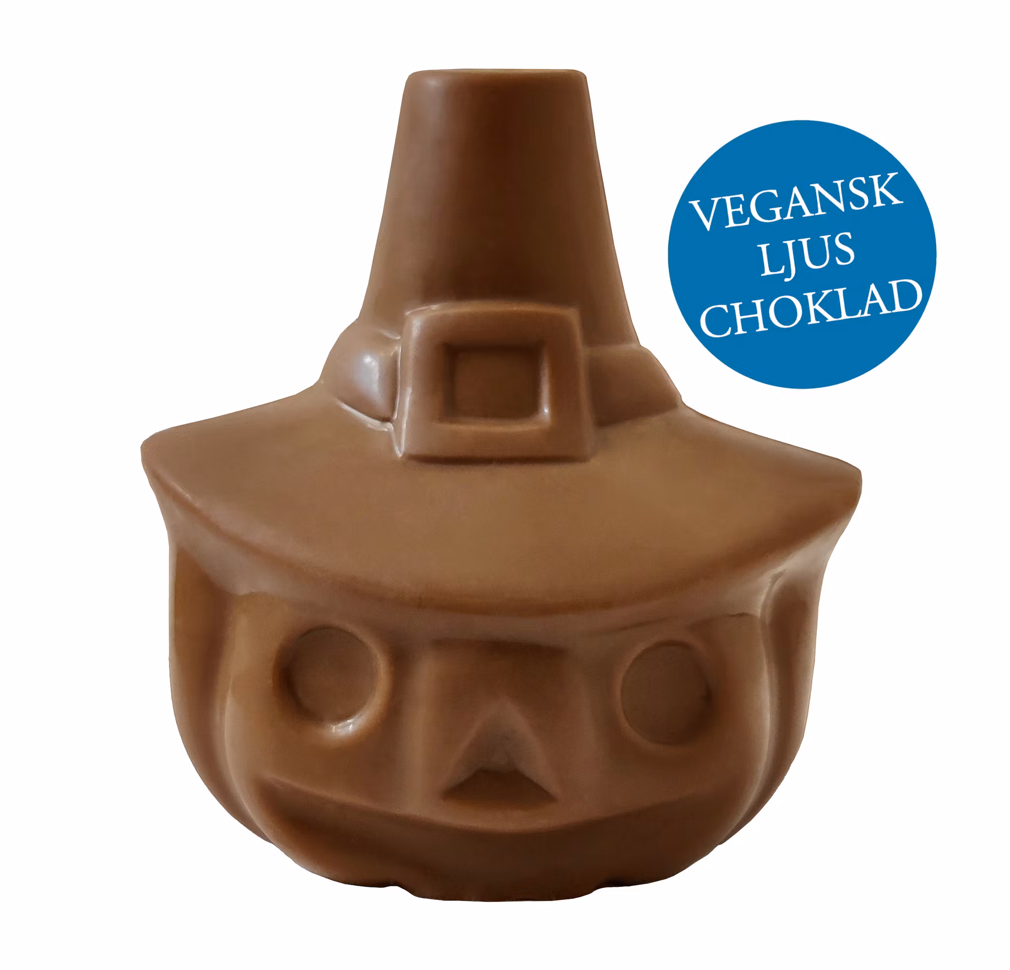 Pralinhuset - Chokladfigur - Häxpumpa i Vegansk Ljus Choklad - 40g