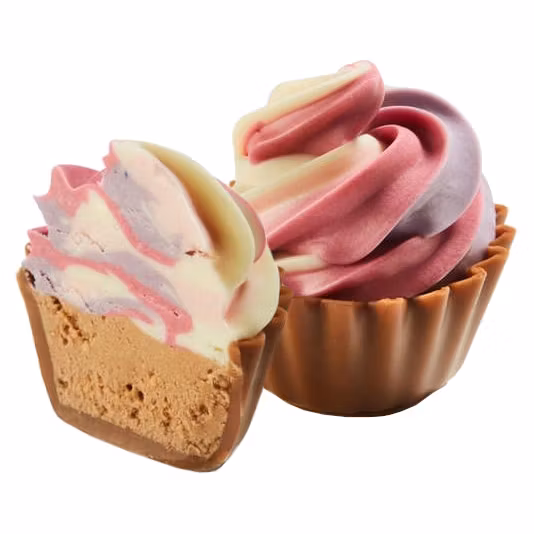 Pralin & Tryffel - Cotton Candy - Krispig Mandelnougat