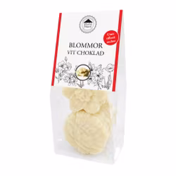 Pralinhuset - Chokladblommor Vit - Utan tillsatt socker