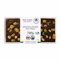 Pralinhuset - 70% Kakao - Dadlar & Russin