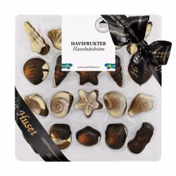 Pralinhuset - Havsfrukter Ask - Hasselnötskräm - 250 gram