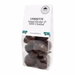 Pralinhuset - Cerisette - Inlagda Körsbär & Mörk Choklad - 100g