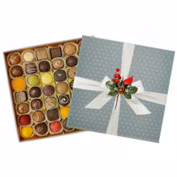 Pralinhuset - Jul - Sweet Sensation Blå - 550g